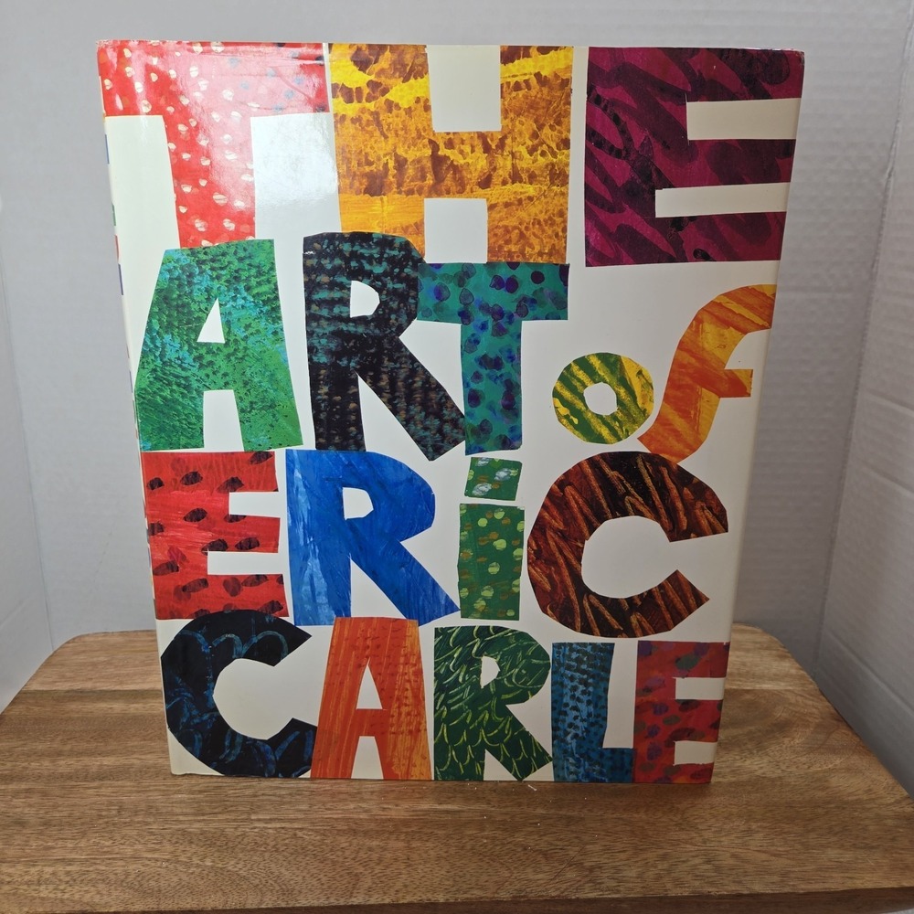 The Art of Eric Carle Hardcover Book 1996 Philomel Illustrated Children's Art...